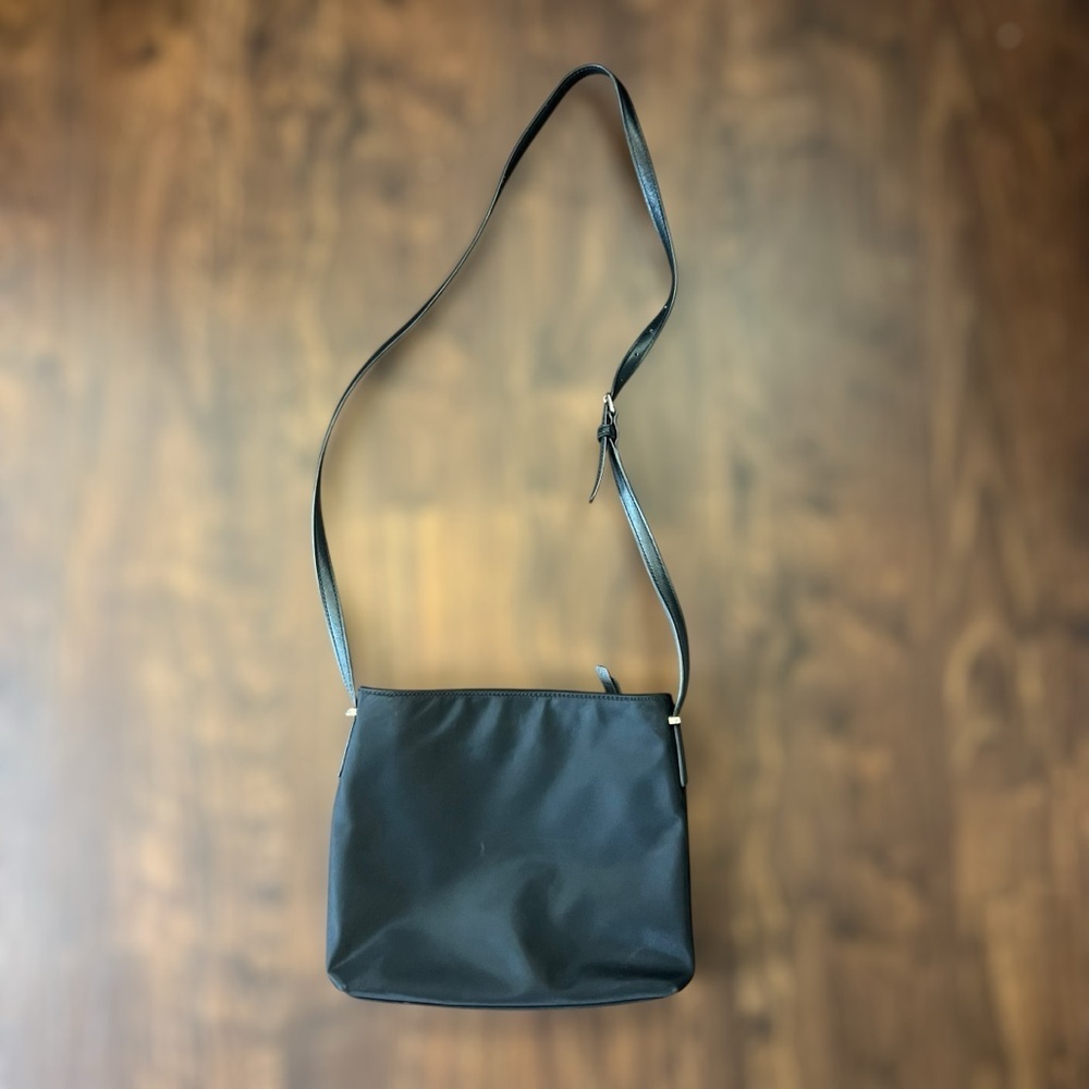 Kate Spade Dessi Wilson Road Nylon Crossbody Bag Handbag Purse Black - Picture 7 of 13